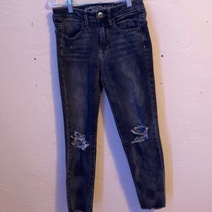 American Eagle Super Stretch Ankle Jean